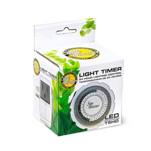 SUNBLASTER LIGHT TIMER SINGLE OUTLET 15A 24HR #599 (1)