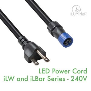 ILUMINAR LED CORD SET FOR ILW SERIES 240V (1)