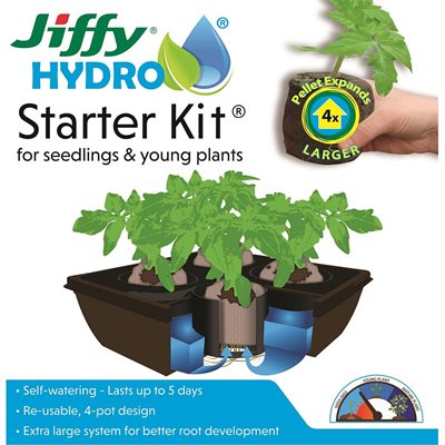 JIFFY HYDRO STARTER KIT 8 / CASE