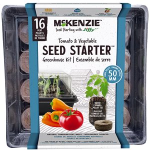 MCKENZIE WITH JIFFY TOMATO GREENHOUSE 16 (11 / CASE)