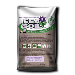 SEA SOIL POTTING MIX W / COCO COIR 32L (1)