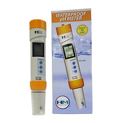 HM DIGITAL PH-200 WATERPROOF PRO PH / TEMP METER (1)