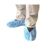 RESISTANT BLUE SHOE COVERS LARGE (100)