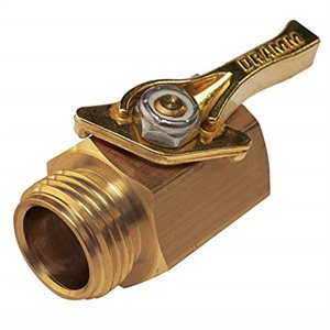 DRAMM BRASS SHUT-OFF VALVE 3 / 4" M-F CARDED (1)